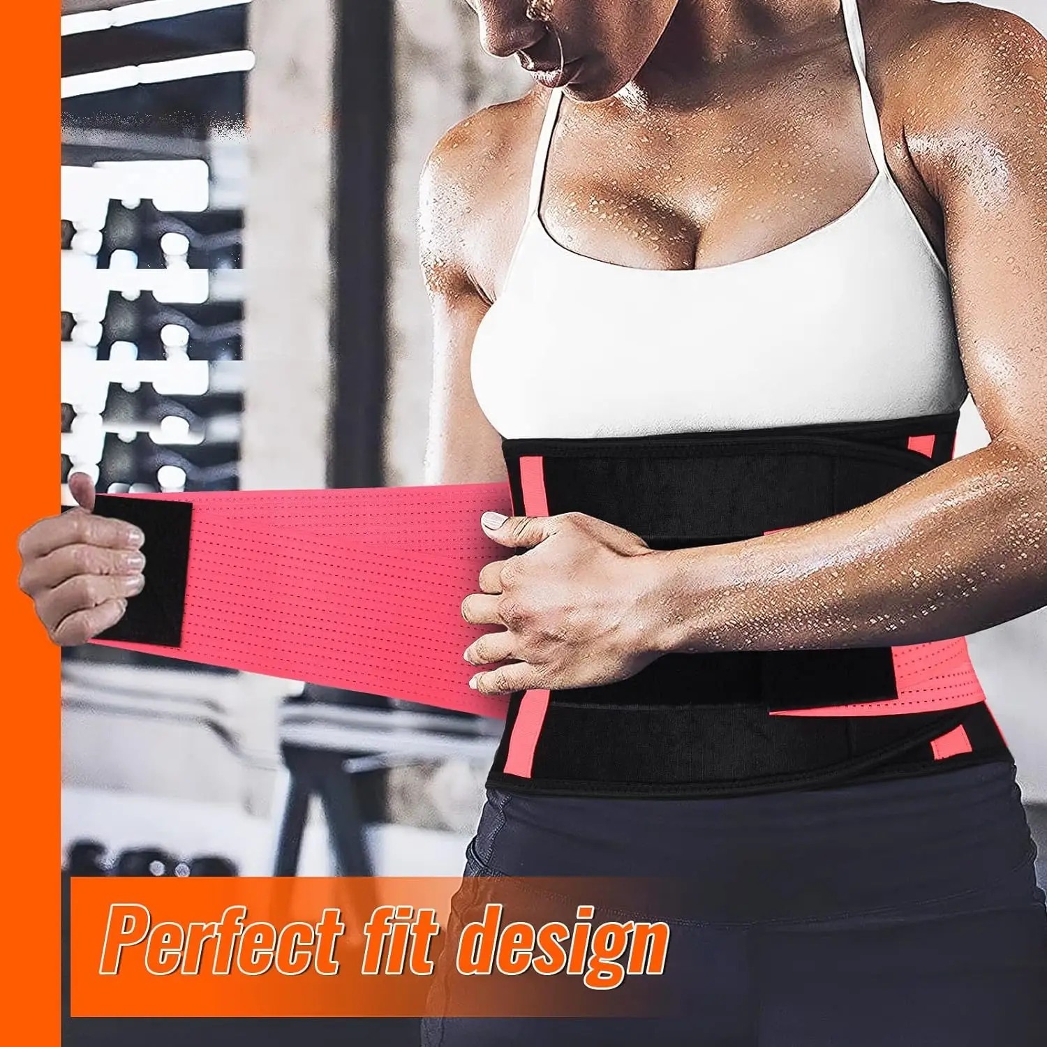 Adjustable Lower Back Brace Lumbar Support Waist Belt For Men Women Pain Relief