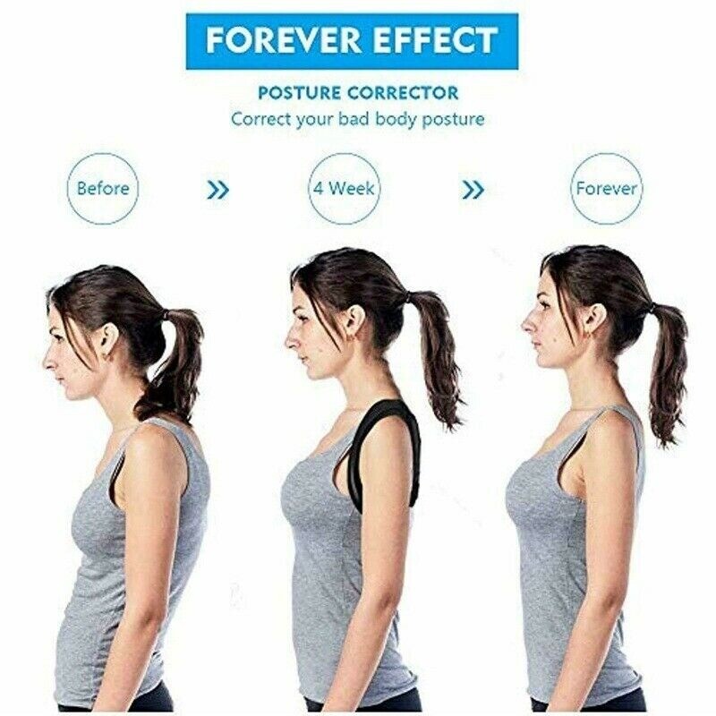 Magnetic Posture Corrector Brace Bad Back Lumbar Good Proper Support Girdle Belt