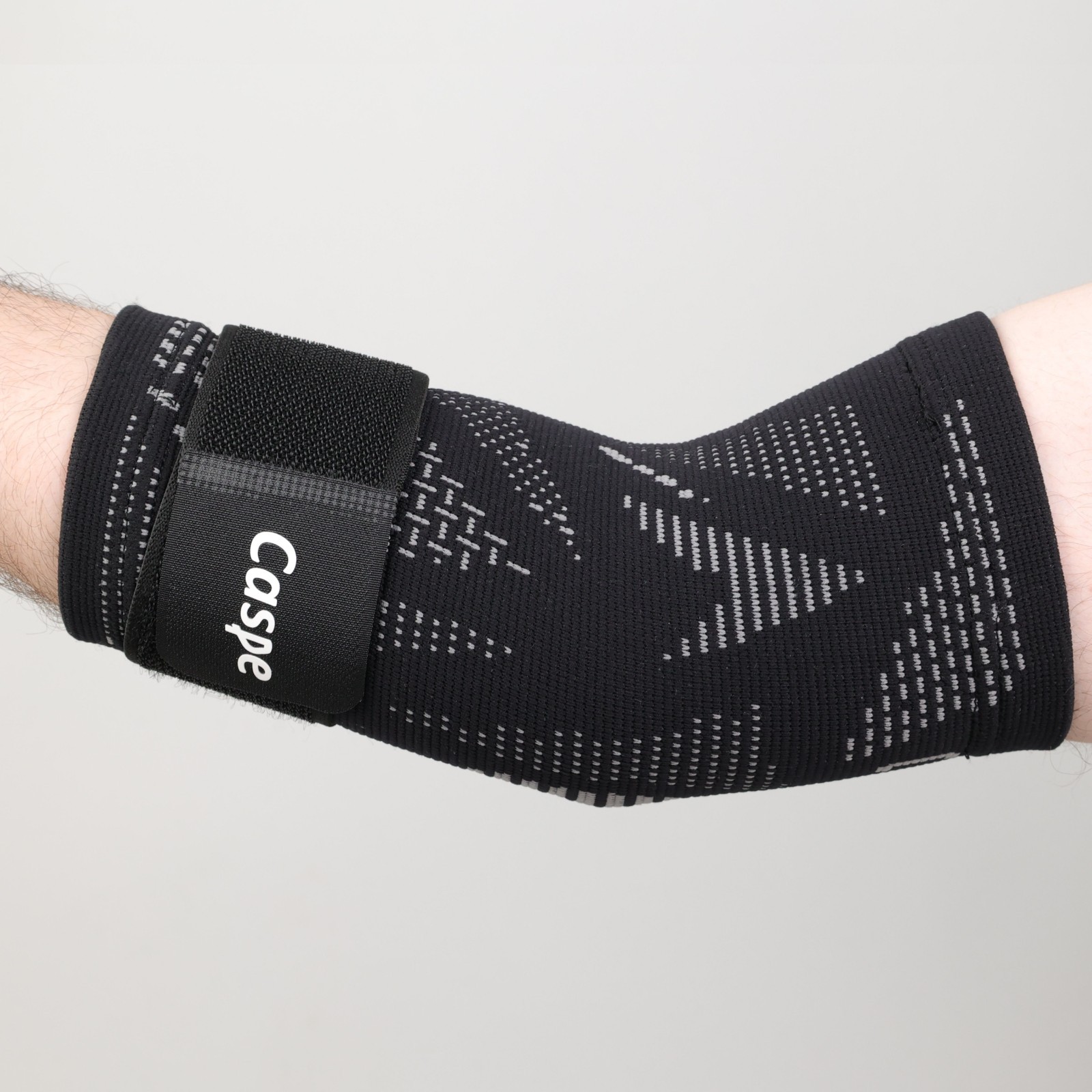 Caspe 2-Pack Elbow Sleeve Brace Wrap Adjustable Support Arm Arthritis Tendonitis
