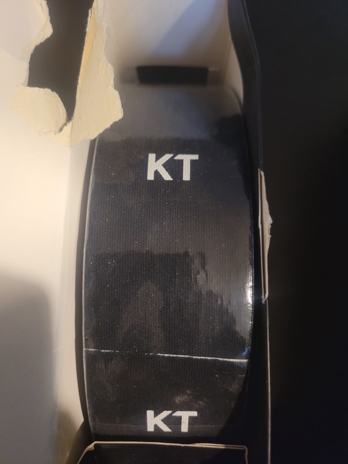 KT TAPE Uncut Elastic Kinesiology Theraeputic Tape Black 2in x 1500in (125 FT)