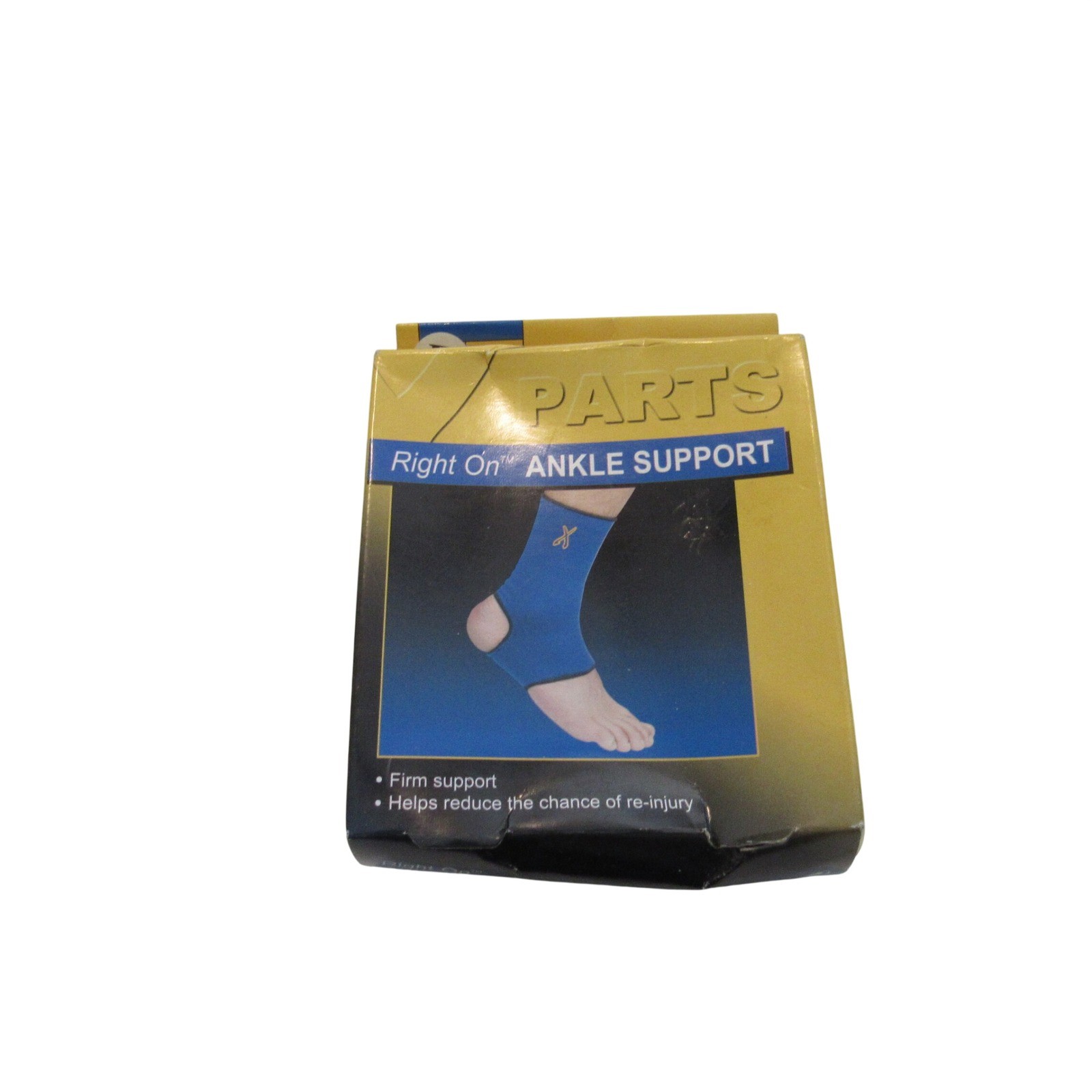 X-Parts Right On Ankle Support Sleeve Blue Unisex Size Large Firm Compression