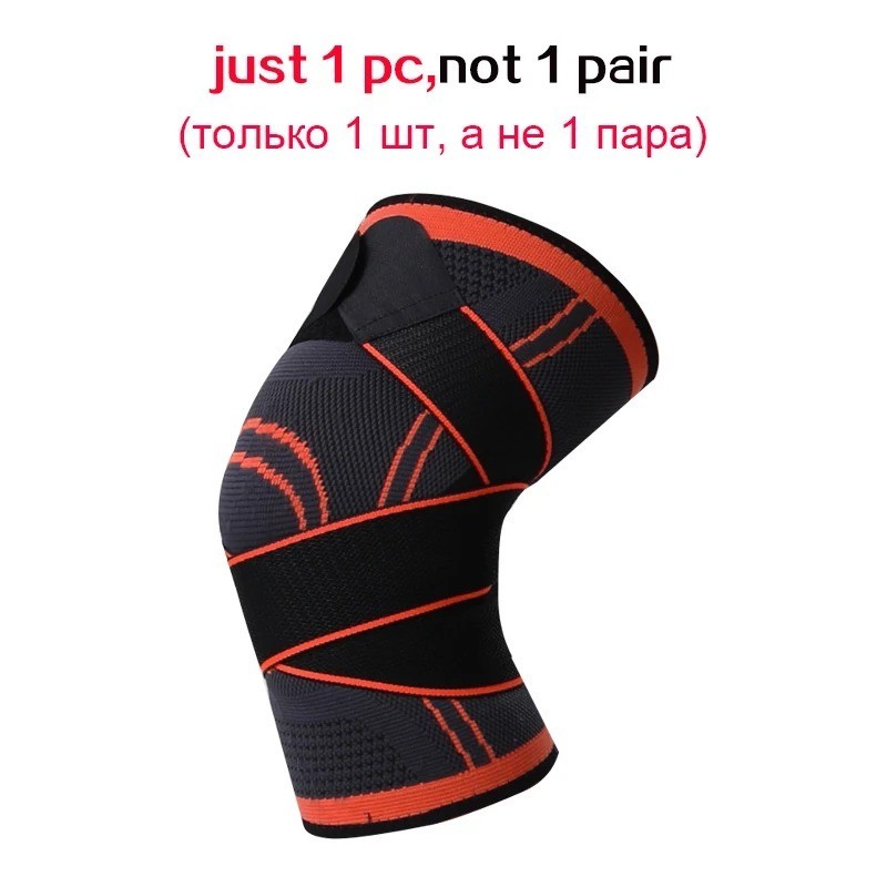 1PC Compression Knee Brace Support Sleeve for Basketball Volleyball Running