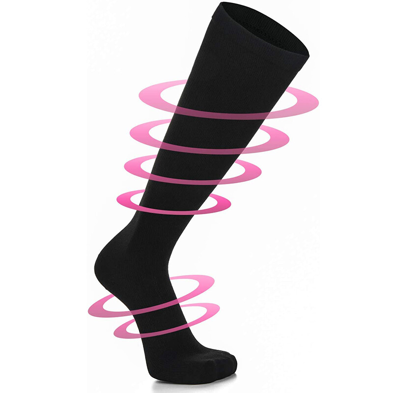 3 Pairs Copper Compression Socks for Circulation 15-20mmHg Best for All Day Wear