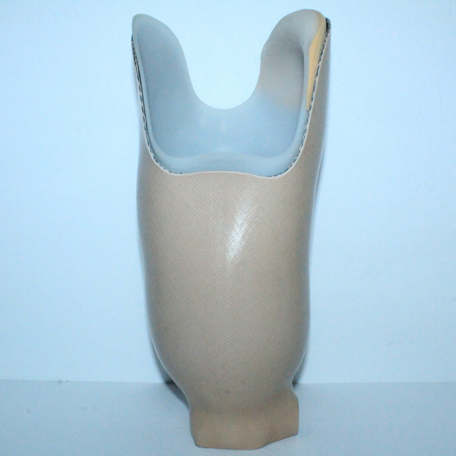 STUNNING CLEAN ABOVE-KNEE PROSTHETIC THIGH SOCKET PUSH-LOCK ADAPTER BASE+ SLEEVE