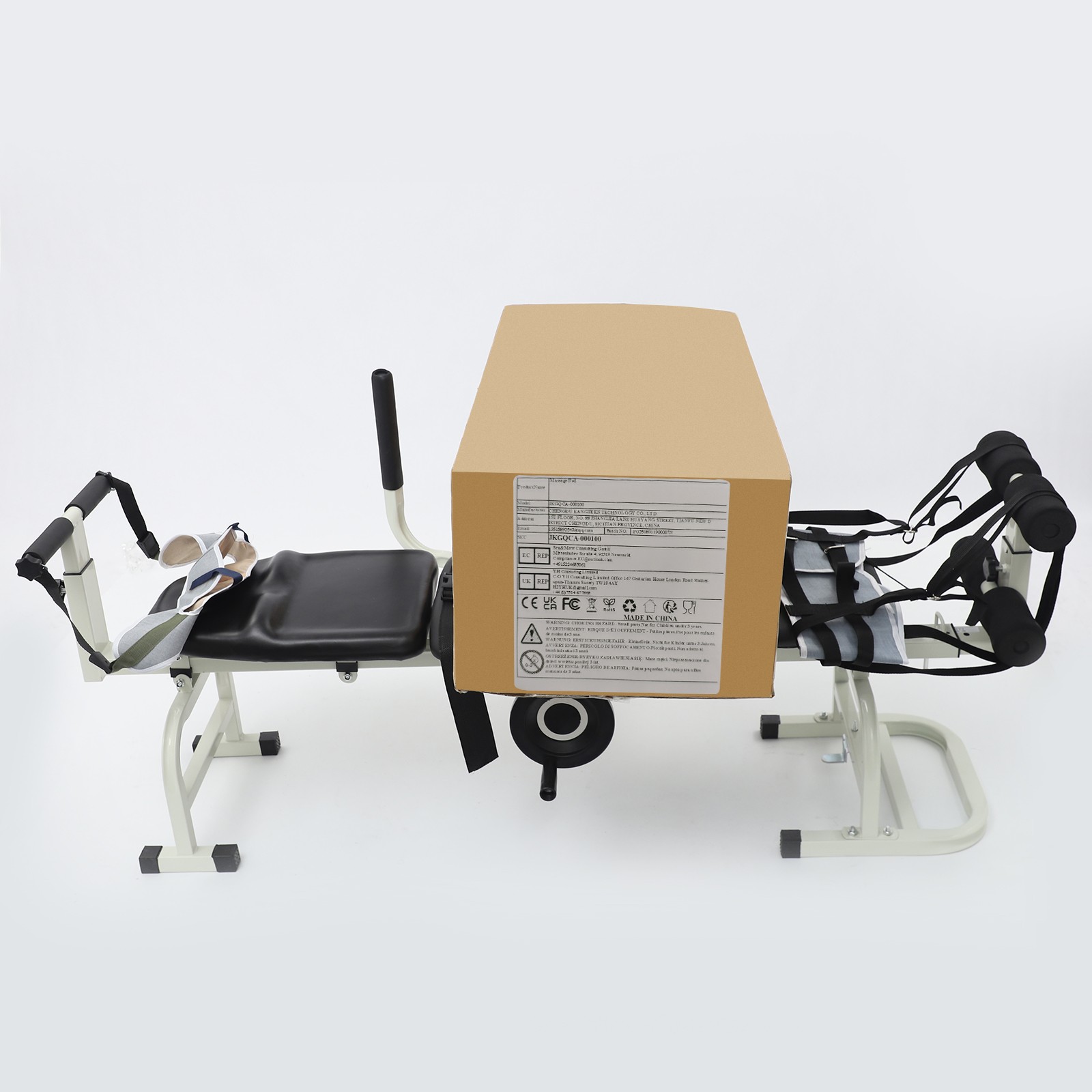 Traction Table Cervical Lumber Spine Back Stretcher Board Traction Bed 330lbs.