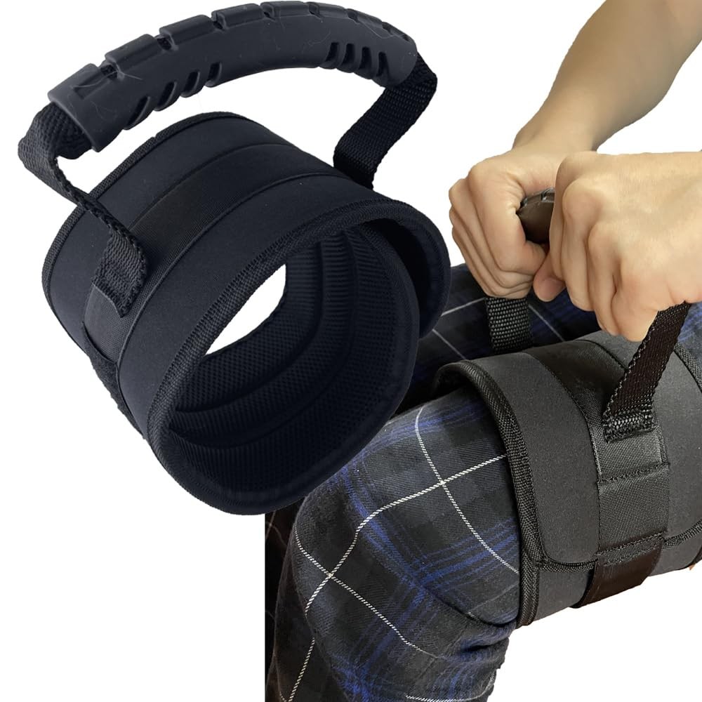 Foot Lifter Strap Leg Lifting Pull Up Assistance Belt Thigh Transfer Aid Foot Li