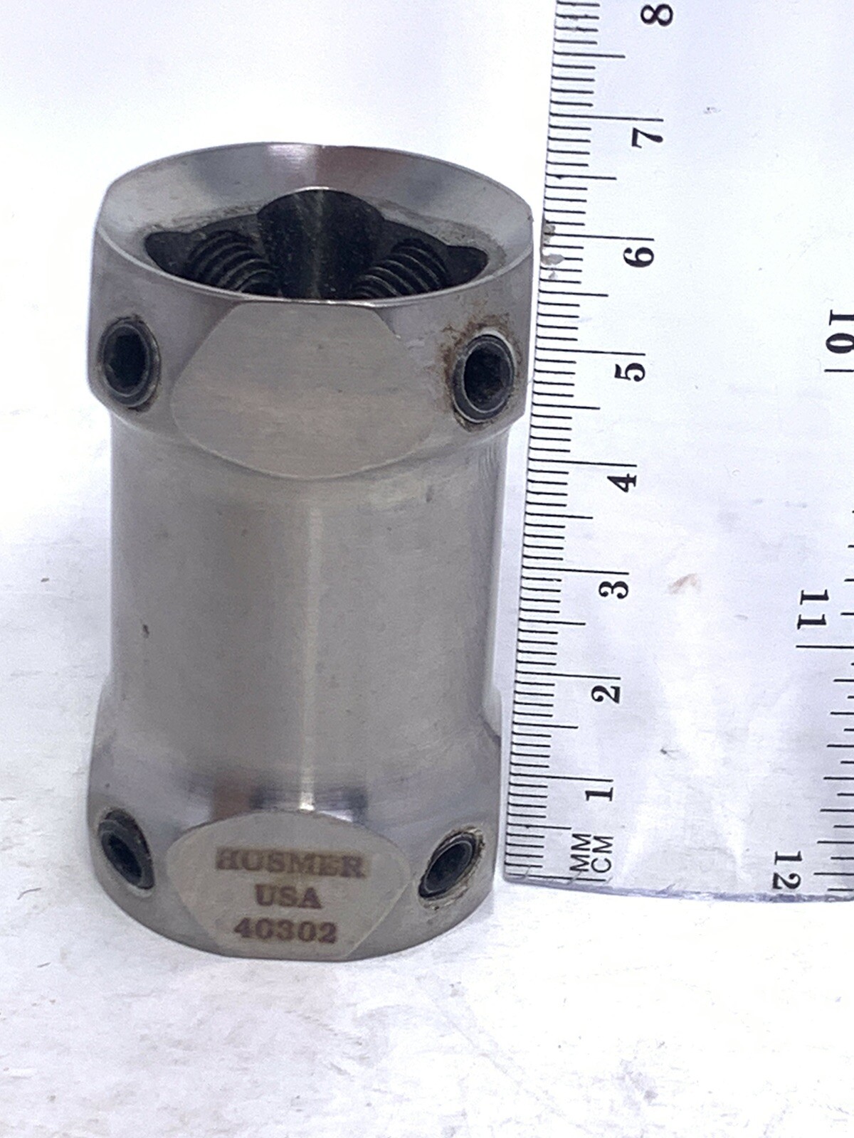 Hosmer prosthetic double end receiver adapter component part.