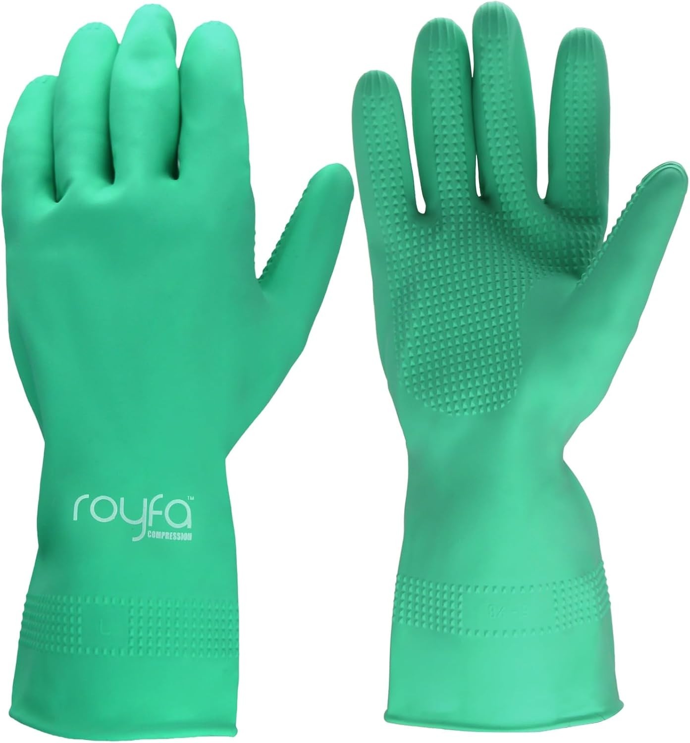 Donning Gloves for Compression Stockings – Gloves Universal Fit with Raised Ridg