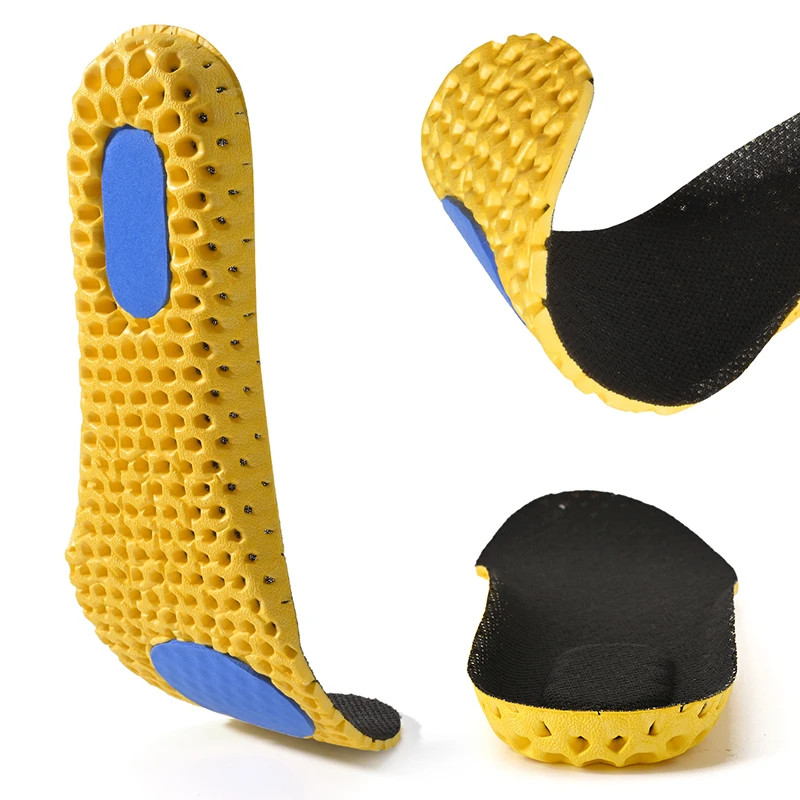 Sports Insole Shock Absorption Insoles For Shoes Wear Resisting Breathable Deodo