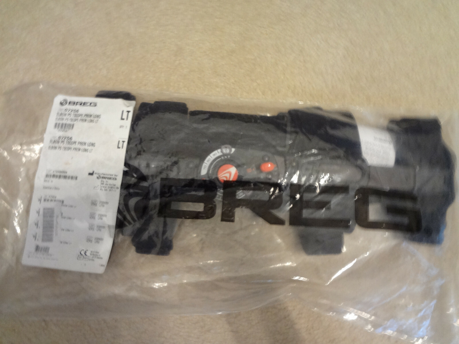 Breg 07256 Elbow P0 TScope Premium Long Elbow LT