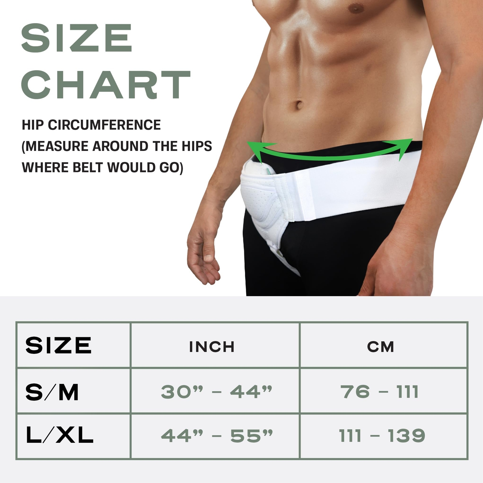 Inguinal Hernia Support Belt for Men & Women with 2 Compression Pads | Hernia…
