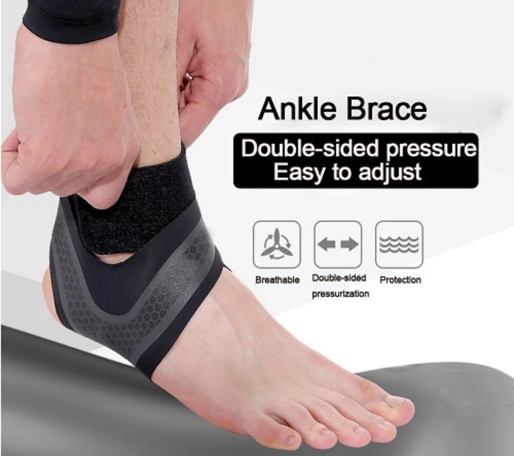 Ankle Brace Support Compression Sleeves-Plantar Fasciitis Pain Relief Feet Wrap