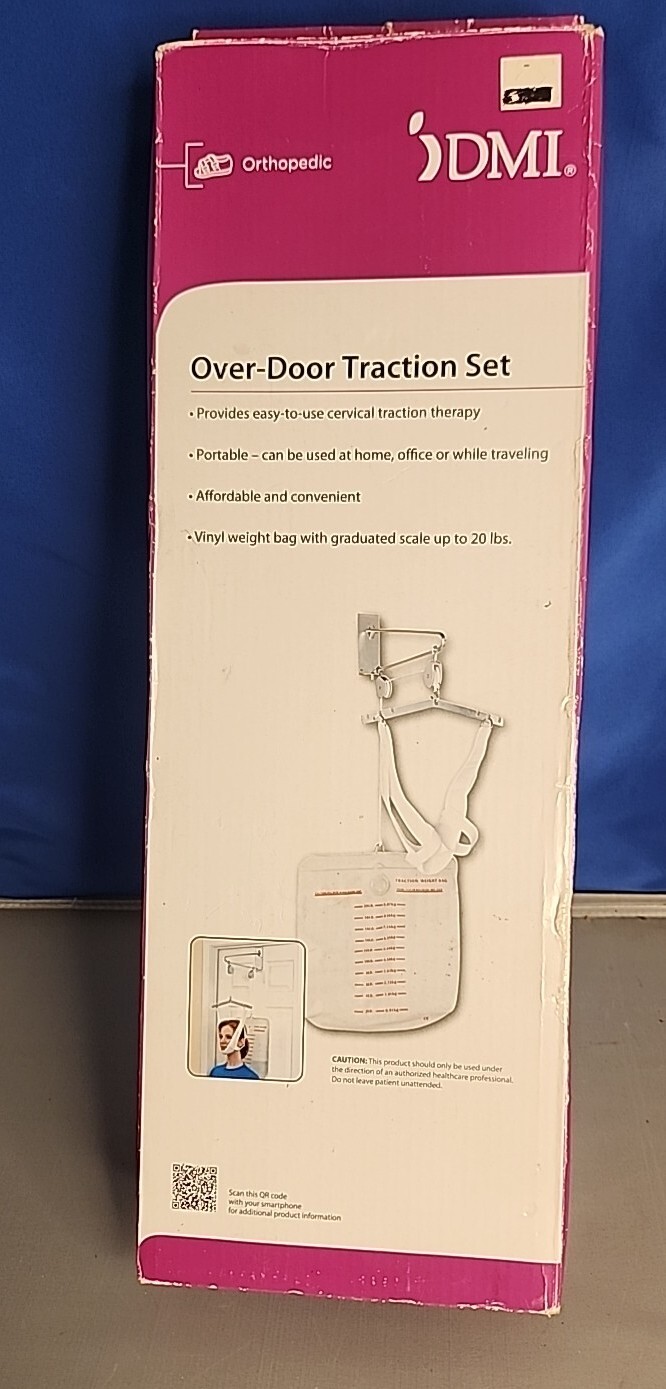 DMI Over the Door Posture Corrector and Cervical Neck Traction Device