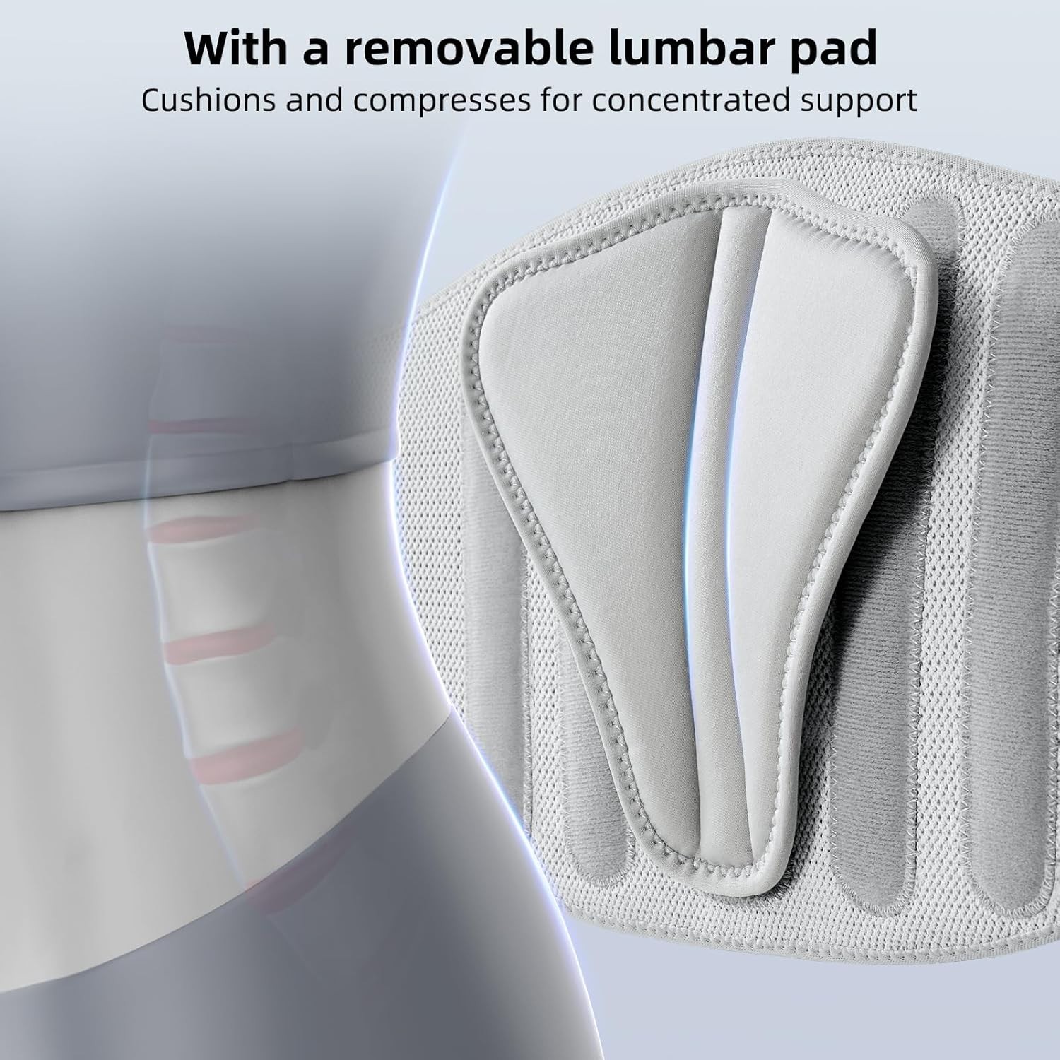 Back Brace for Lower Back Pain Women with Bionic Support System, Adjustable K…