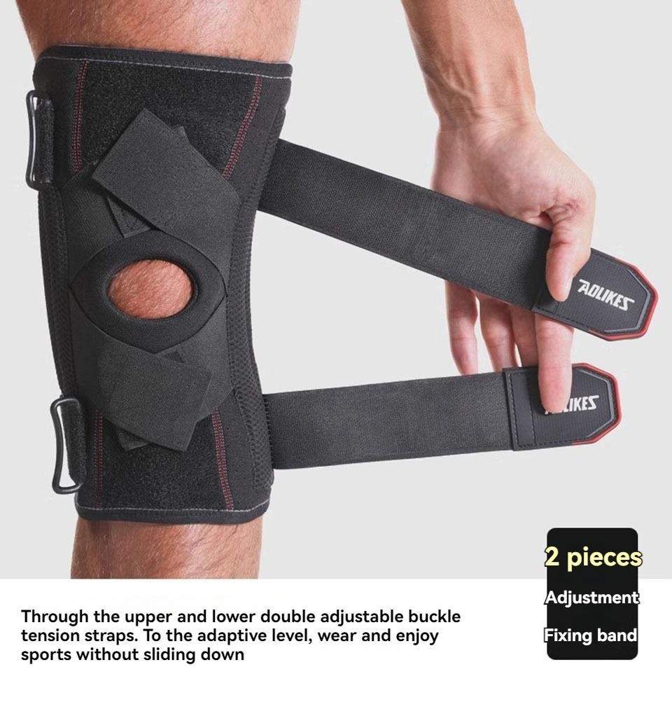 Aolikes 1pcs Knee Brace Knee Support Non Slip Shock Absorption Compression Knee