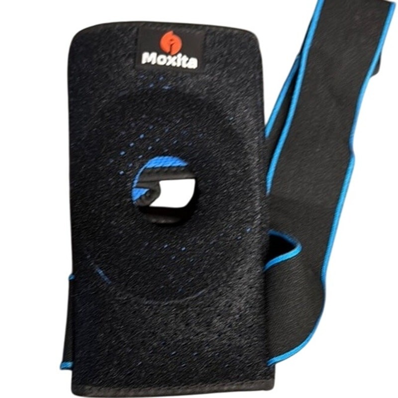 Moxita Knee Brace Black Blue Knee Pain Tendinitis Arthritis