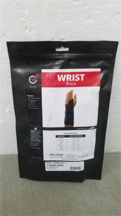 Bird and Cronin Premier Wrist Brace, Left Wrist, Medium (7.25-8.25″) NEW