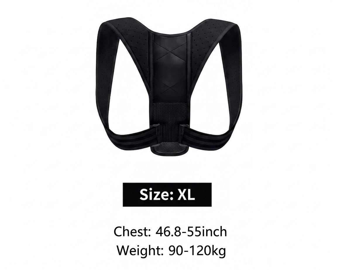 Posture Corrector Adjustable Back Brace Shoulder Support Clavicle Belt Men&Women