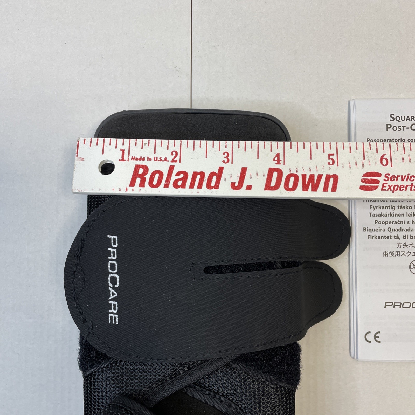 PROCARE Squared Toe Post Op Shoe, SIZE M