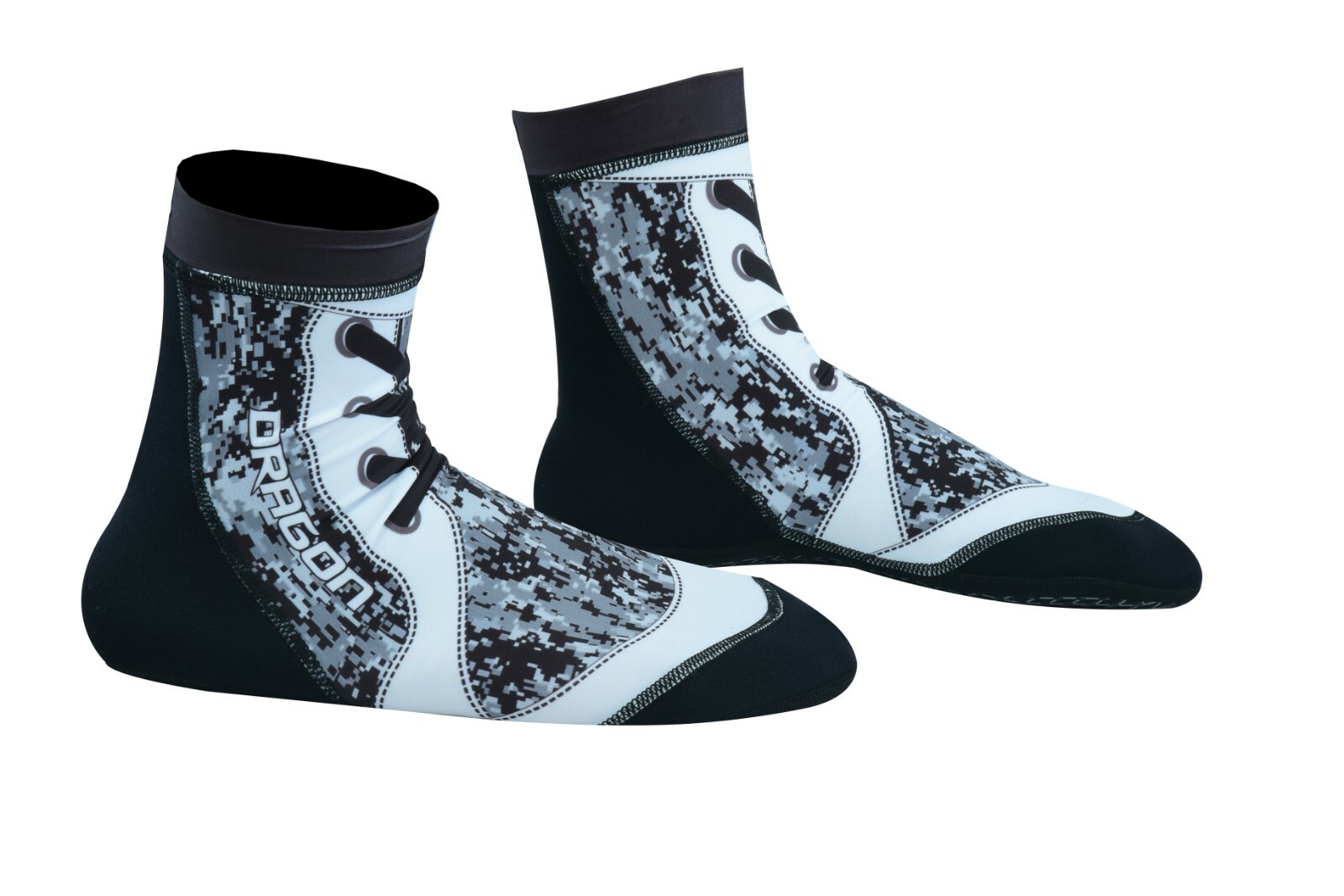 DRAGON MMA Training Gym Socks Boxing Foot Ankle Brace Support Shoes Guard Pads