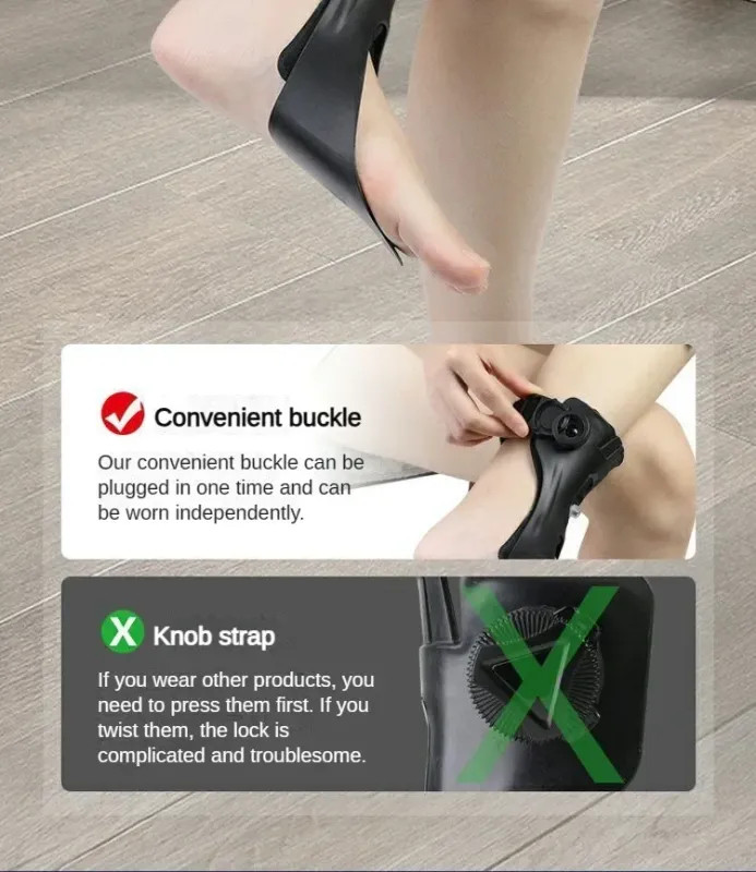 Drop Foot Brace Orthosis AFO AFOs Ankle Support With Comfortable Adjustable