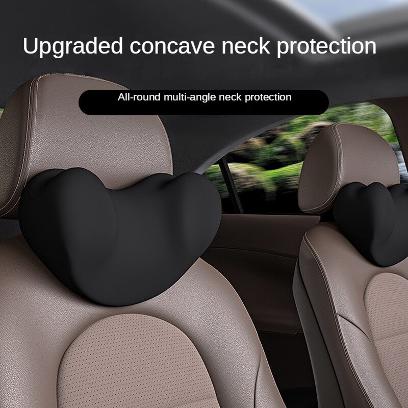 Sport U Car Head Pillow Memory Foam Auto Neck Rest Cover Seat Lumbar Cushion