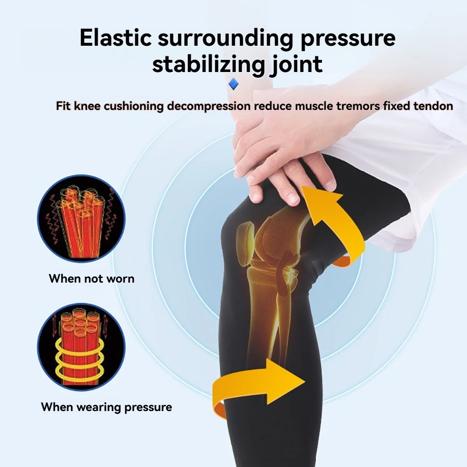 1 PCS Sports Knee Support Protector Brace Strap, Breathable ANTI-UV Cycl