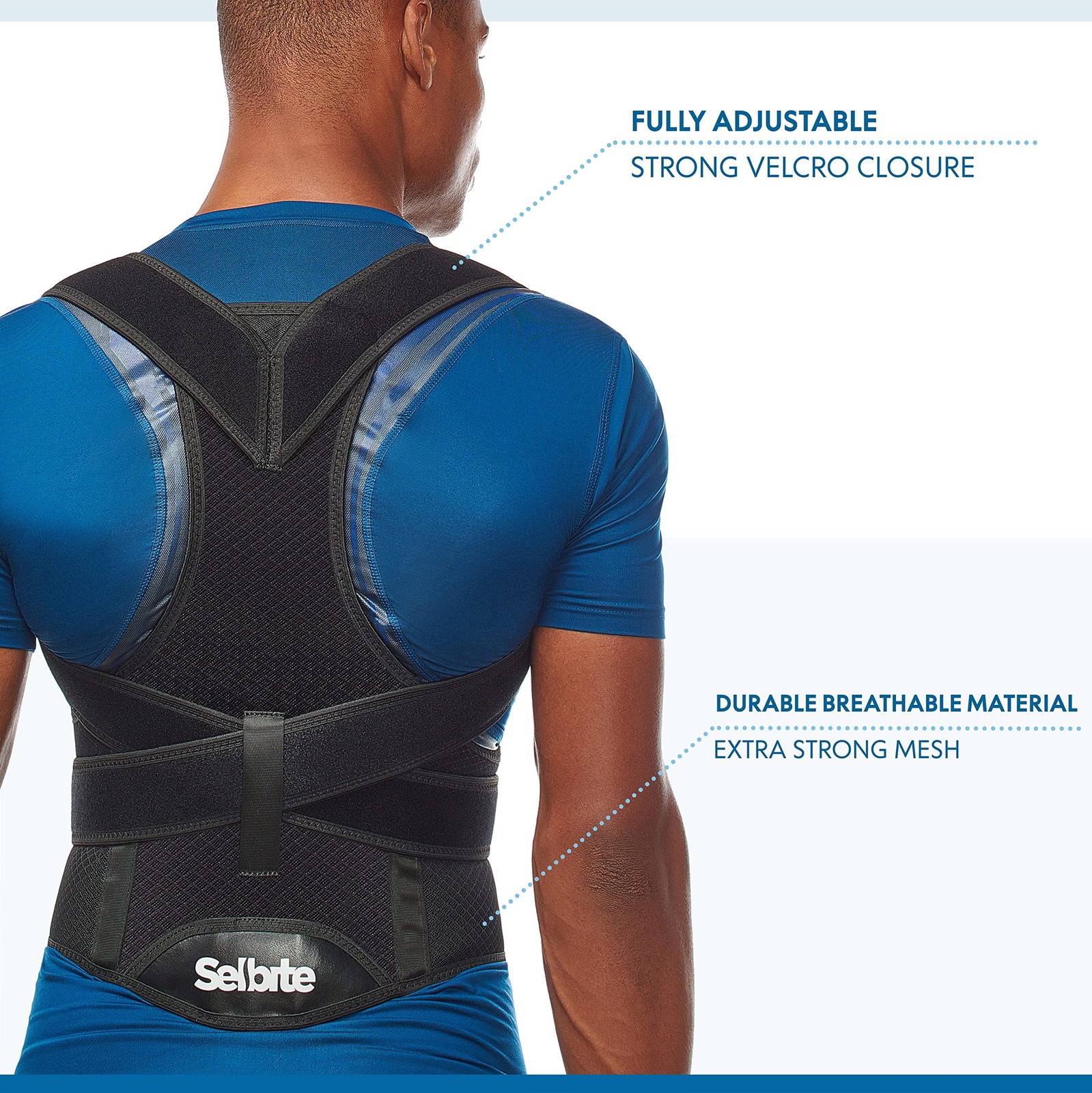 Selbite Posture Corrector for Men and Women – Back Brace for Upper and Lower …