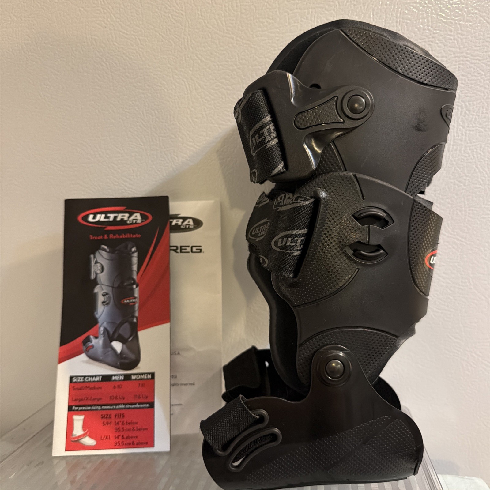 Breg Ultra CTS Ankle Brace size L/XL Amazing Ankle Support! Brand New
