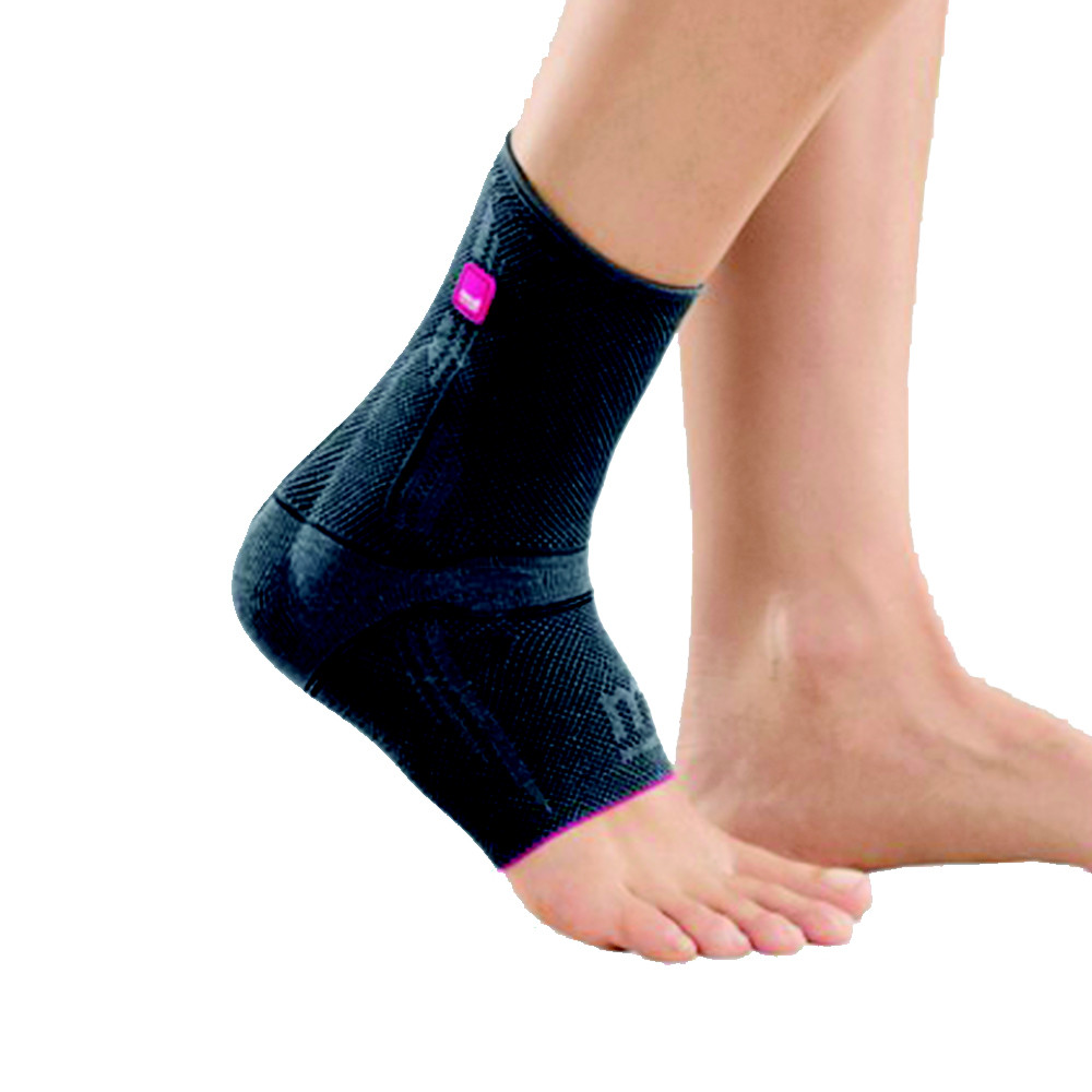 Levamed 508 Medium Ankle Brace Ankle Brace with Silicone Support Grey