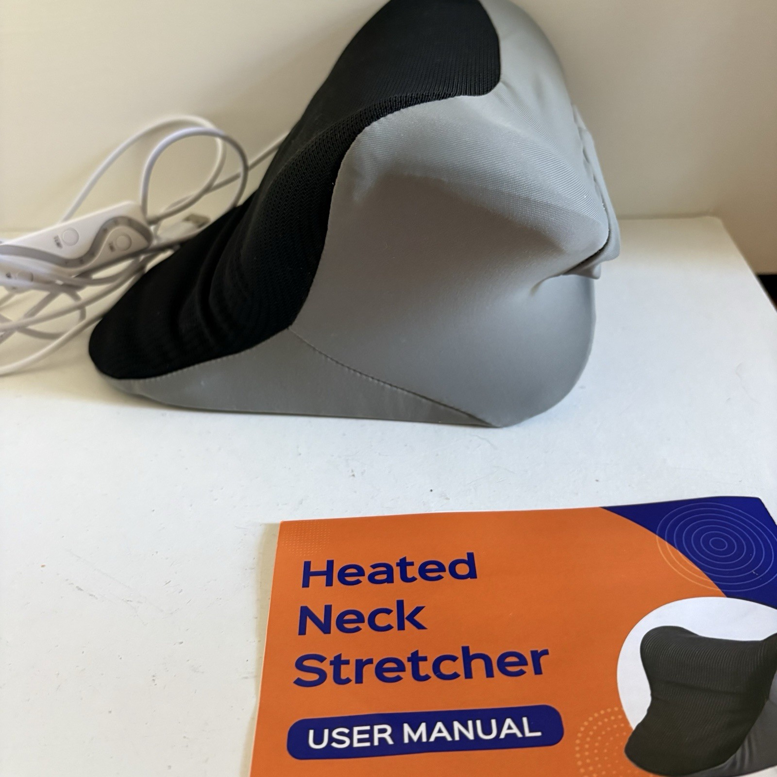 Neck Stretcher Heated for Pain Relief Cervical Traction Device Pillow Graphene