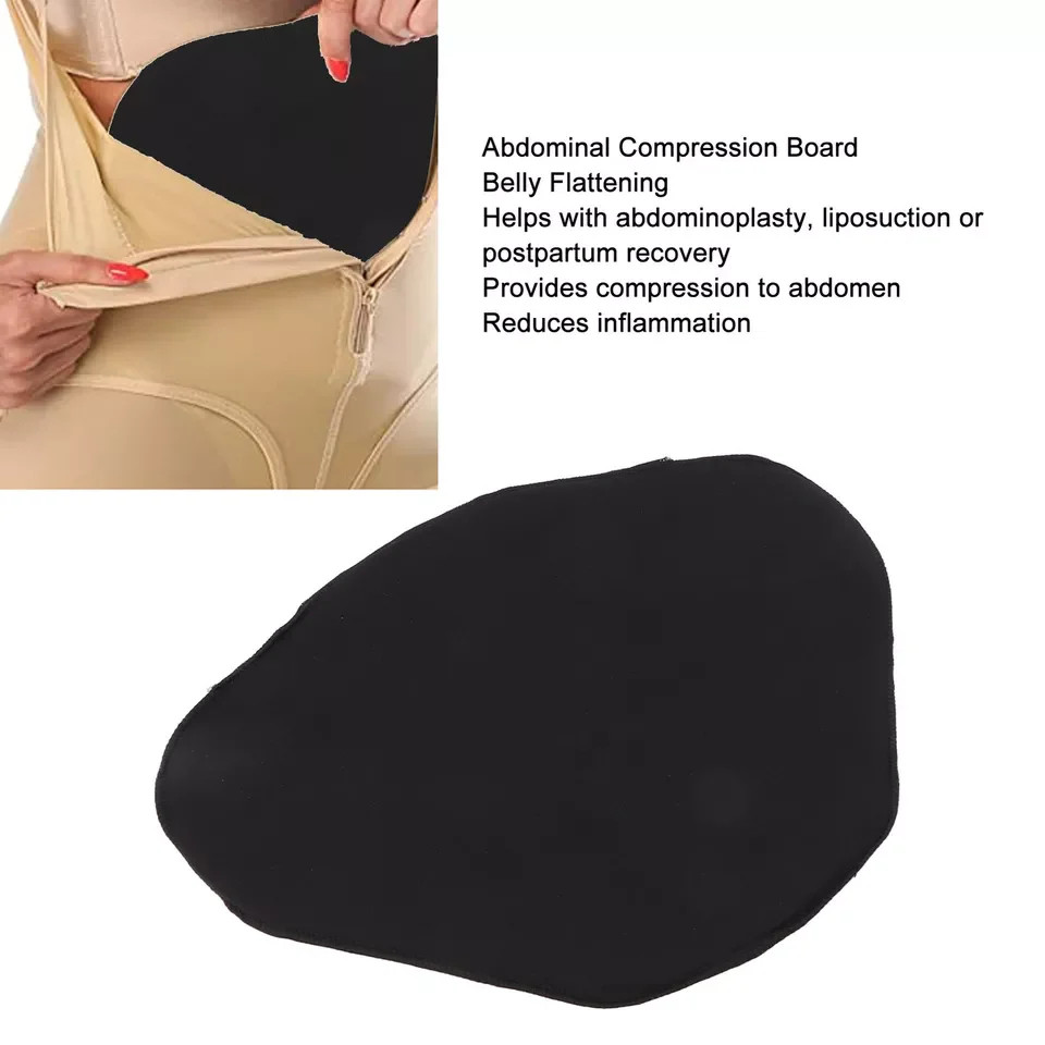 Abdominal Compression Board for Home Travel (Black)