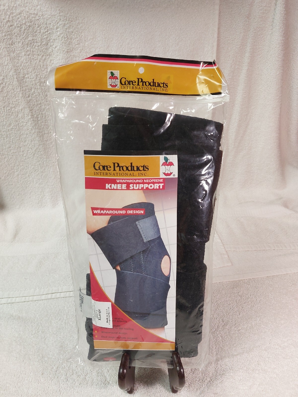 CORE PRODUCTS Knee Support #6407 XL Universal L&R Strains Sprains Arthritic