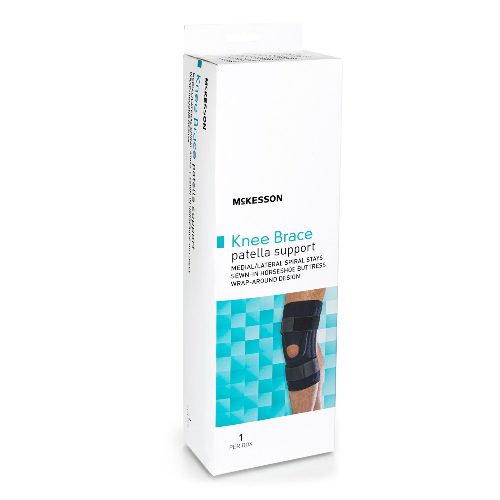 McKesson Neoprene / Elastic Knee Brace L 1 Each
