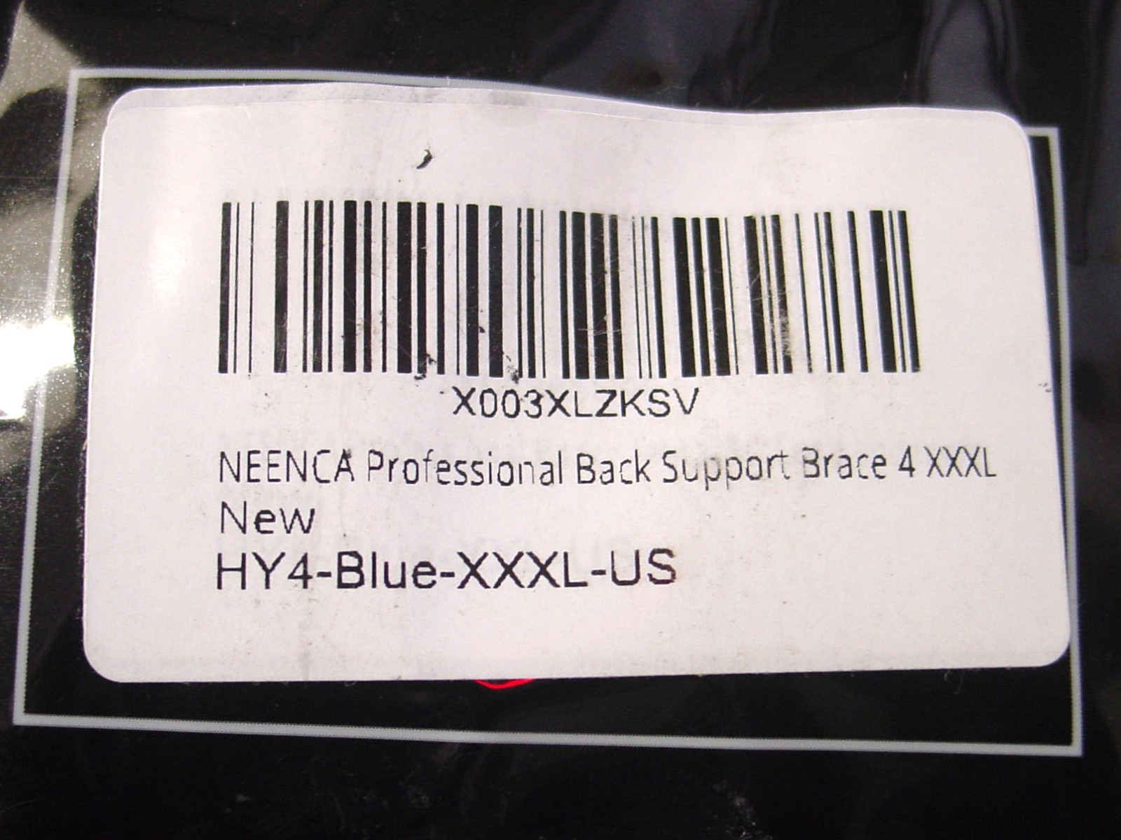 New NEENCA Back Brace for Lower Back Pain Relief – Size XXXL