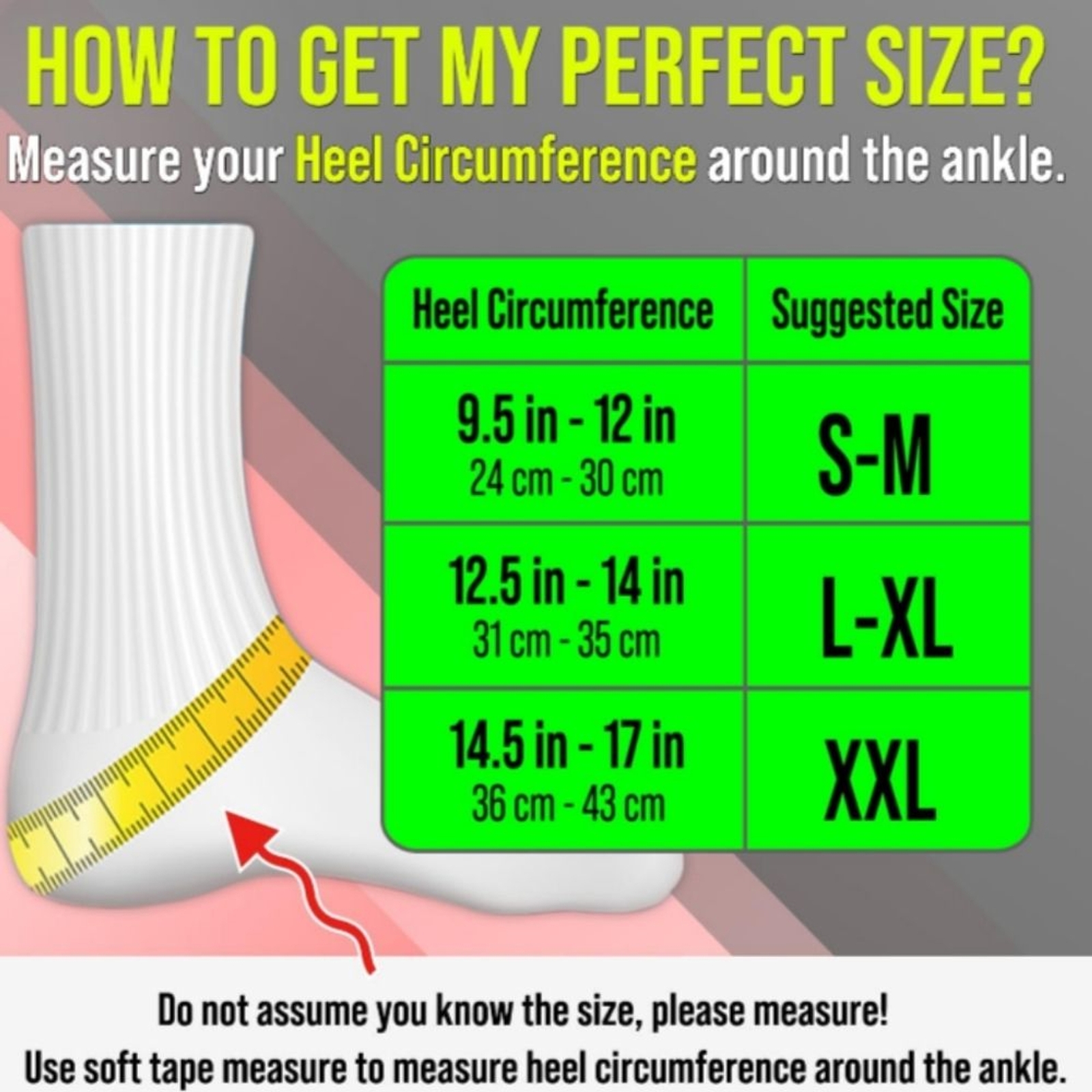 Blitzu Premium Graduated Foot Compression Sleeves XXL Unisex White New