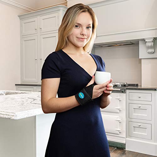 Premium Lined Wrist Wrap/Carpal Tunnel Wrist Brace/Arthritis Hand Support –