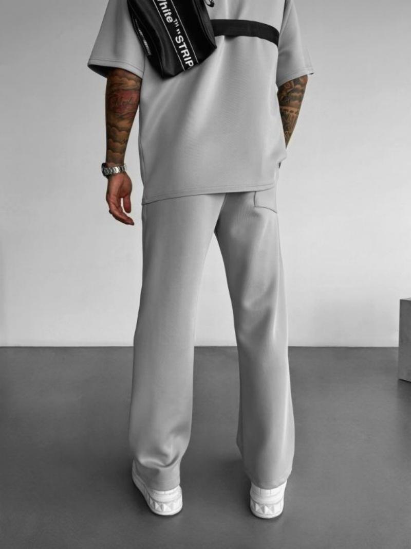 Pantalones Deportivos Largos Para Hombres Chándal De Correr Culturismo Moda Gym