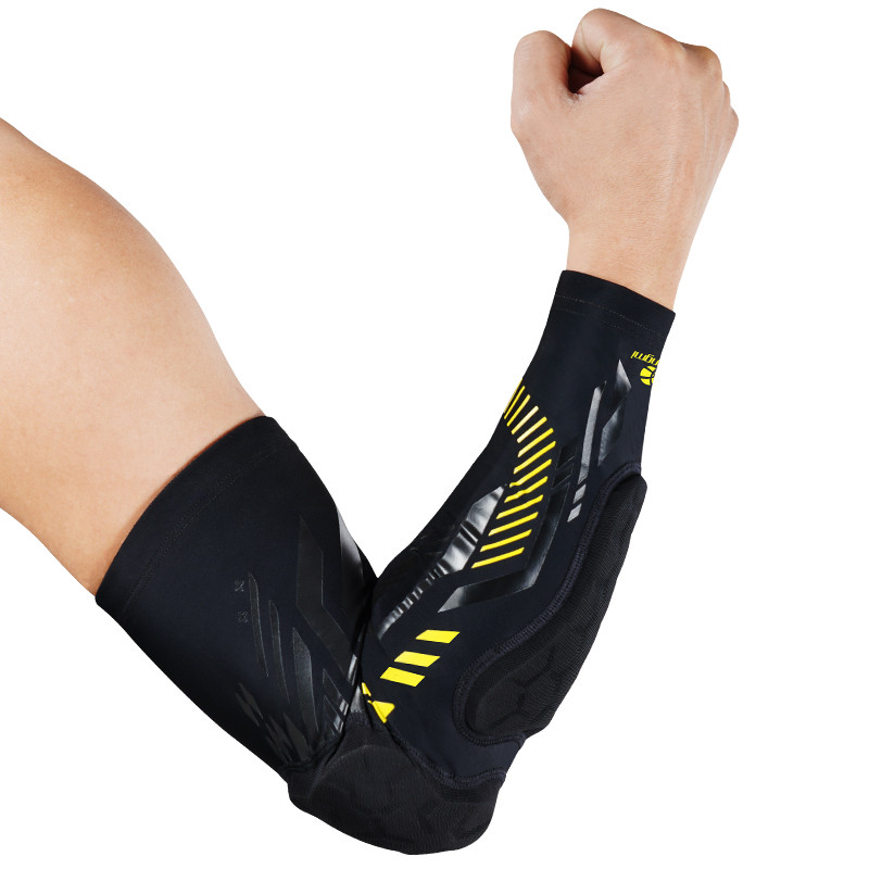 Kuangmi Sport Elbow Protector Anti-collision Arm Sleeve Elbow Pad Support Safety