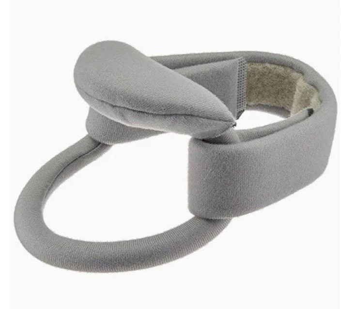 Headmaster Gray Cervical Collar Adjustable Neck Support, Gray, Medium HMC02