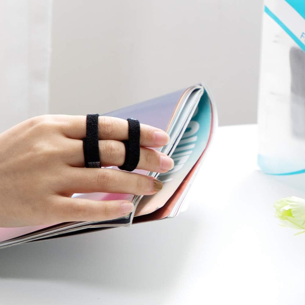 Finger Buddy Wraps, 6 PCS Finger Loops Tapes for Broken, Jammed, Swollen Finger