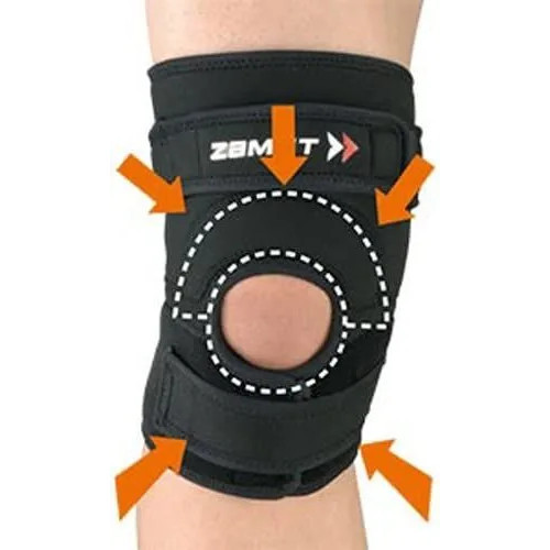 ZAMST JK-2 Knee Support both left & right knees Power double raschel material