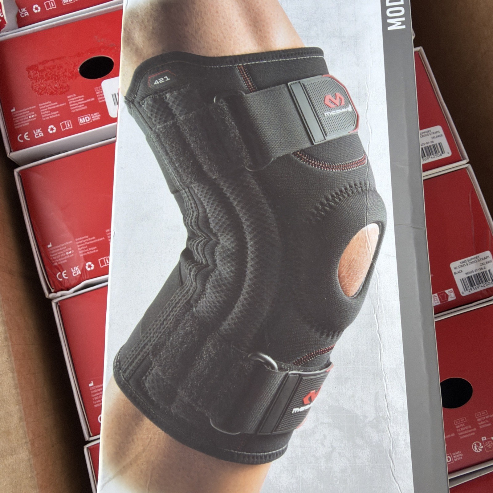 Mcdavid Level 2 Knee support w/ stays size XX-large 17.5-19