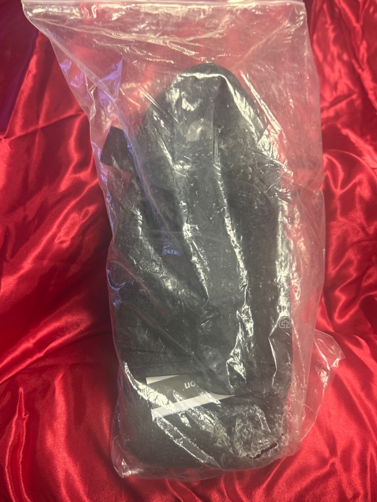 HeelWedge Black Post-Op Shoe Medium HQ2B