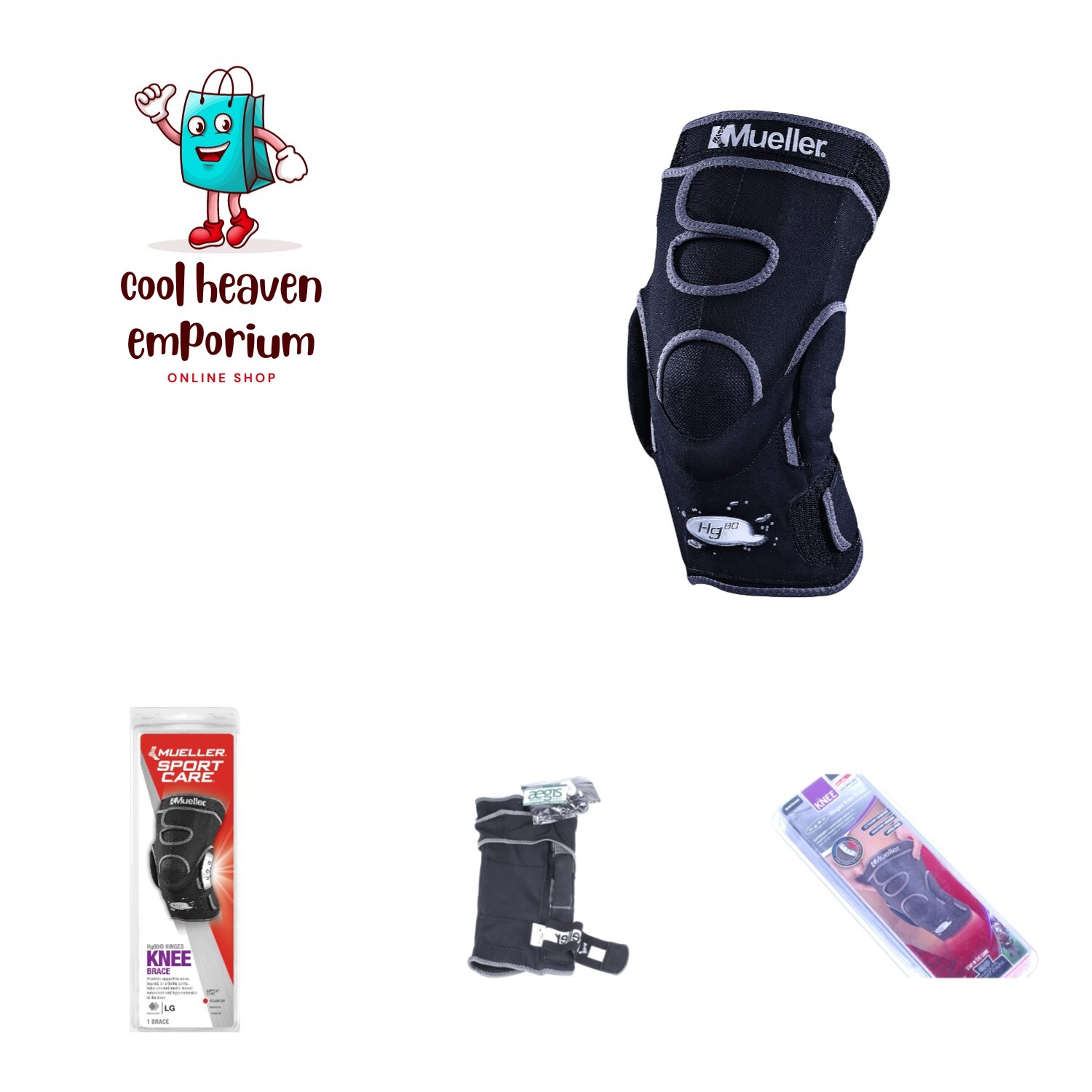 Large Hg80 Hinged Knee Brace – Unisex Pain Relief & Hyperextension Prevention