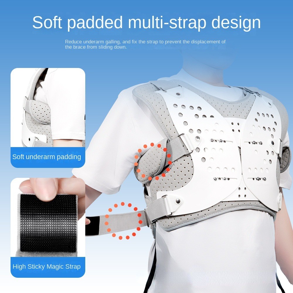 Broken Rib Brace Support Band Chest Wrap Belt Cracked Fracture Airbag Women Men