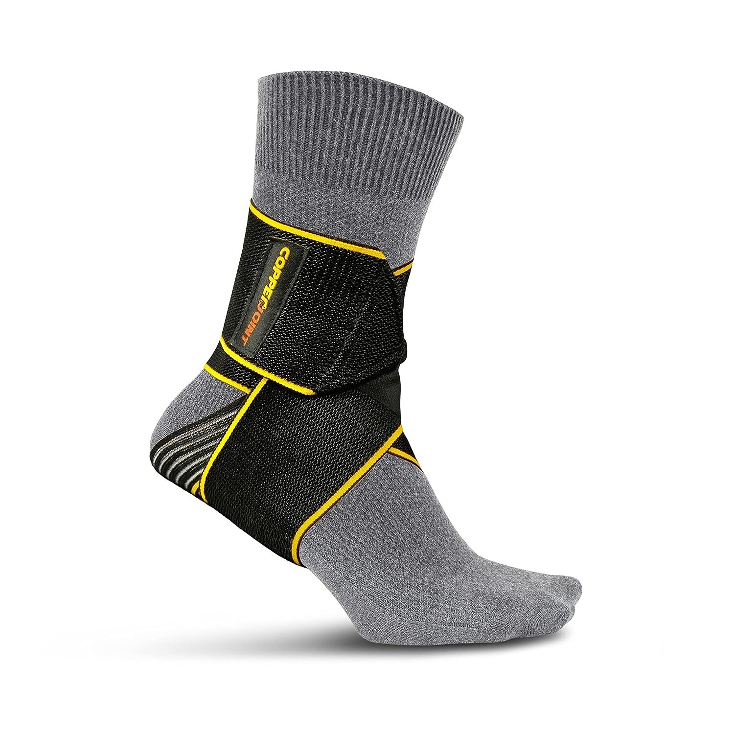 Ultimate Comfort Ankle Support Brace – Copper Infused – Adjustable Strap