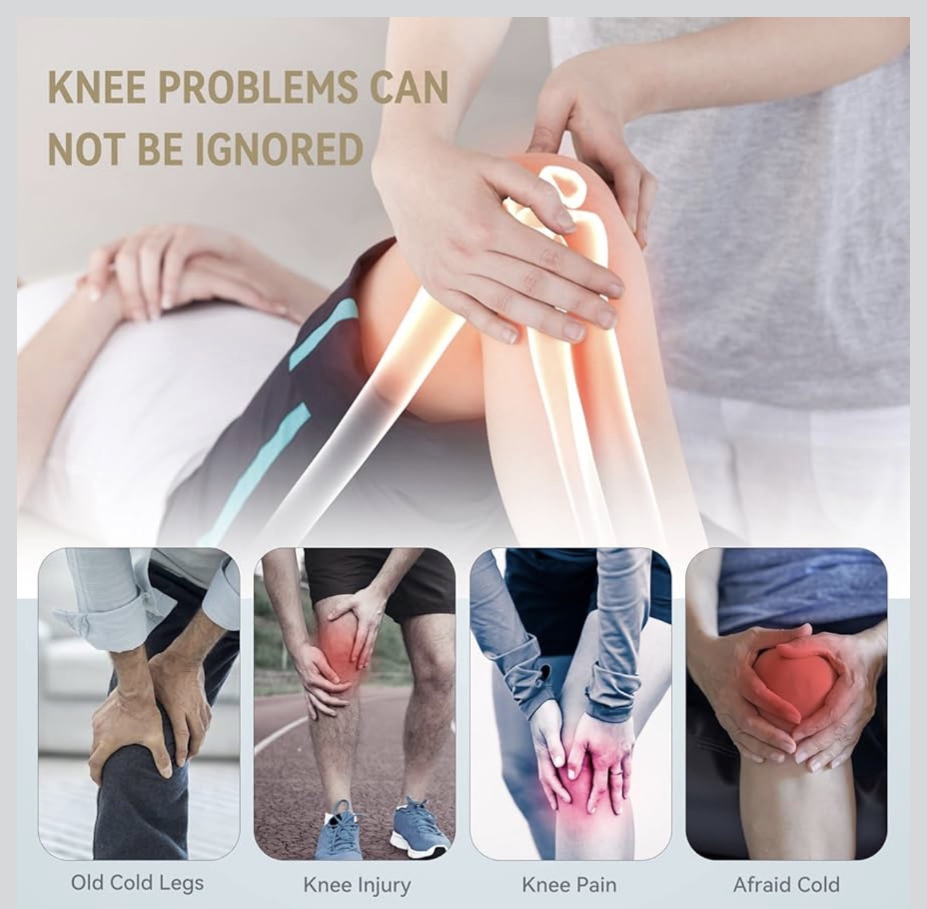 Fit King Leg and Foot Massager to Relieve Pain Swelling Edema, Circulation Sys
