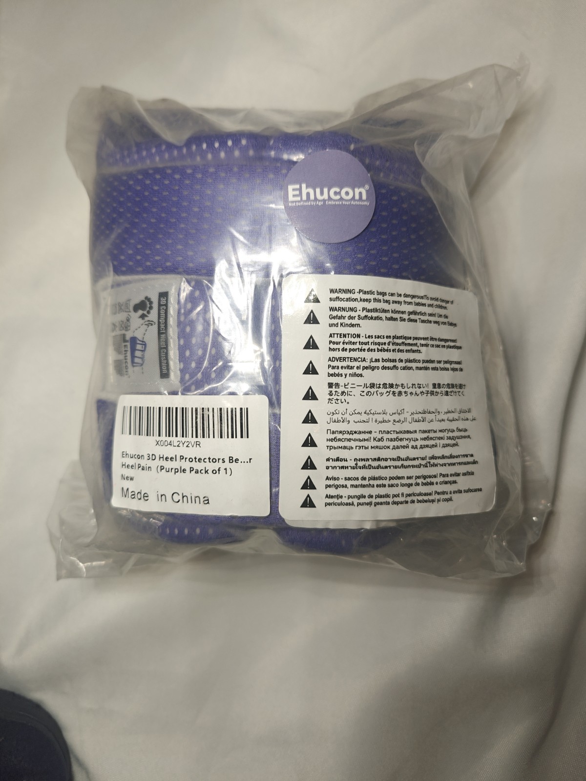 Ehucon 3D Heel Protectors for Pressure Sores,Ankle Elevation Pillow Foot Support