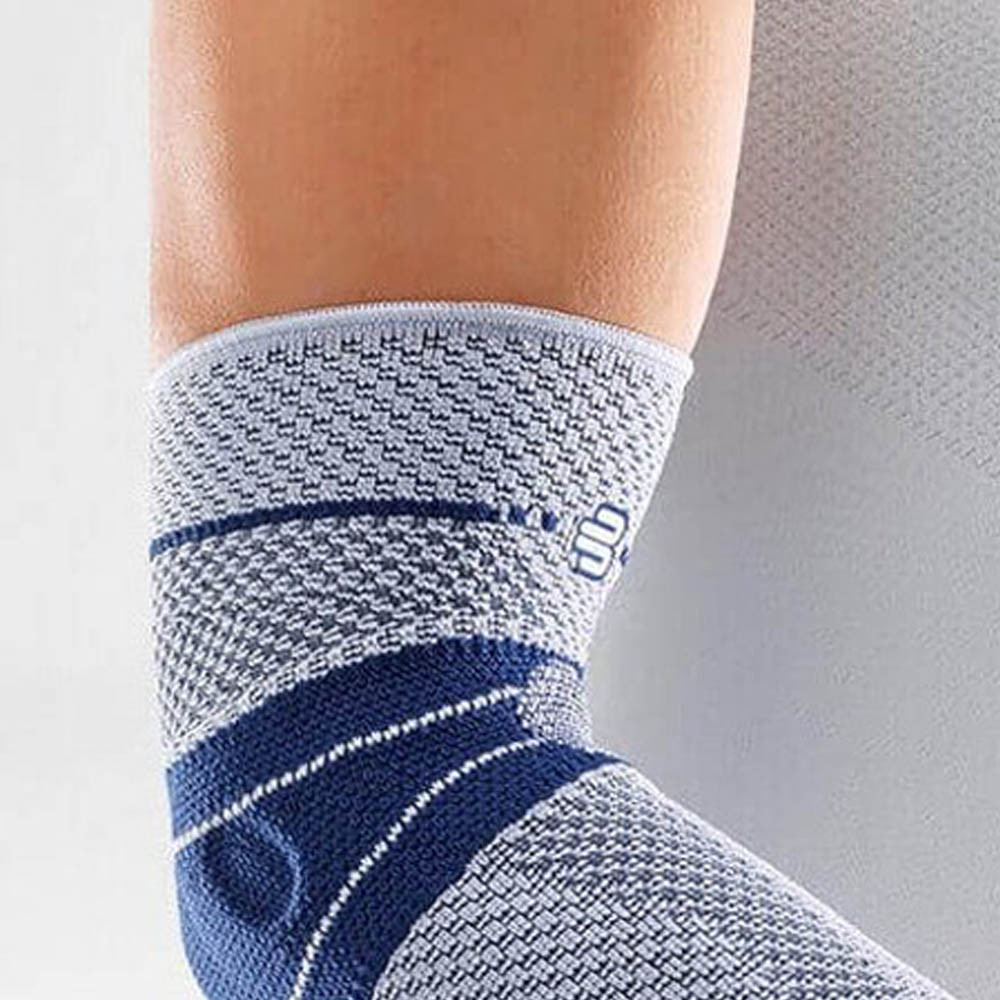 Bauerfeind Epicondylitis & Inflammation Elbow Brace Epitrain Titan Blue/Grey